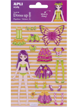 B.Dress Up Stick W/Scene Annie 1S