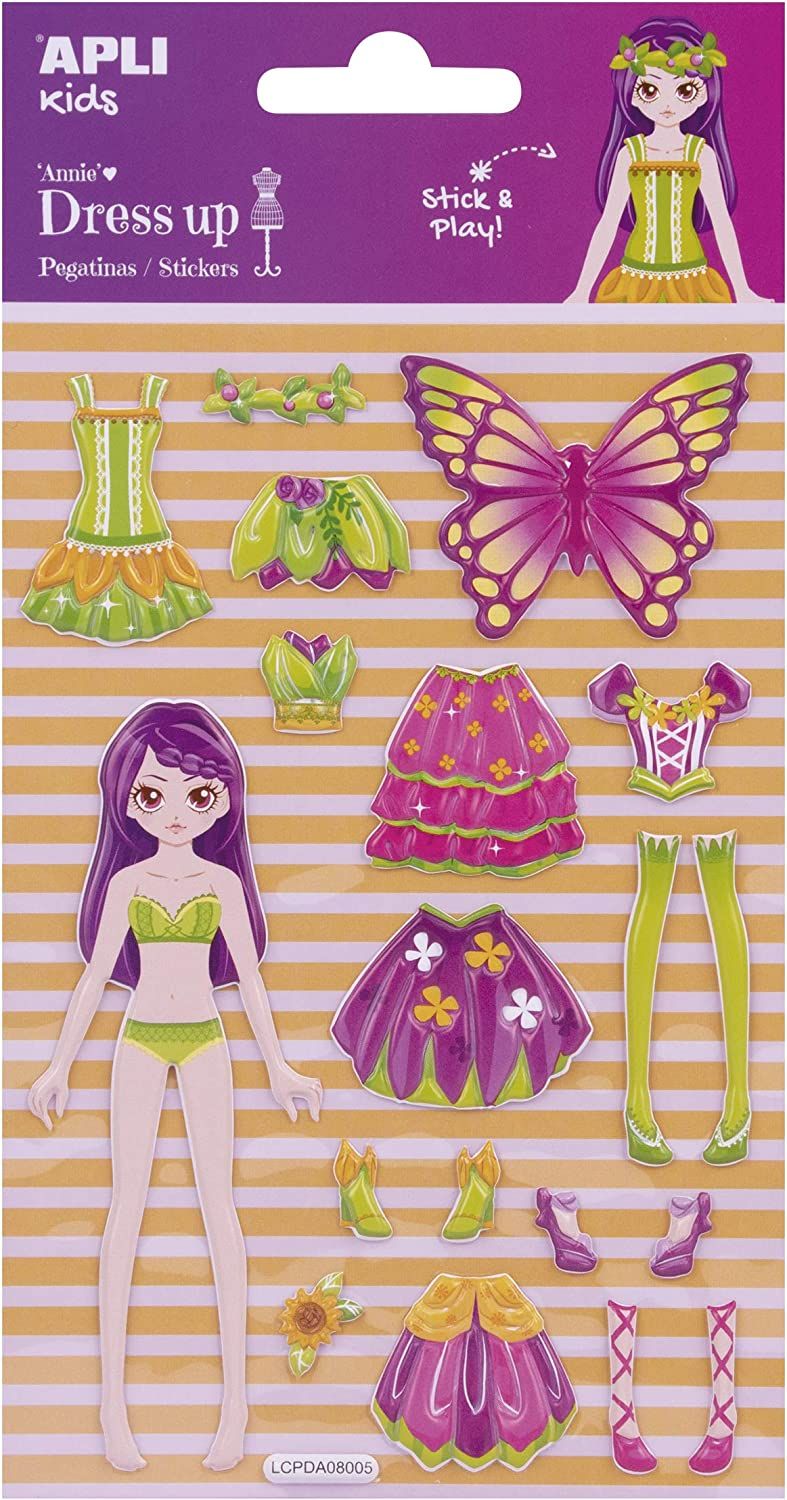 B.Dress Up Stick W/Scene Annie 1S
