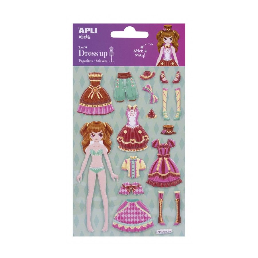 B.Dress Up Stick W/Scene Lea 1S