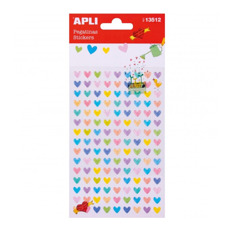 B.Stickers Color Hearts 1S