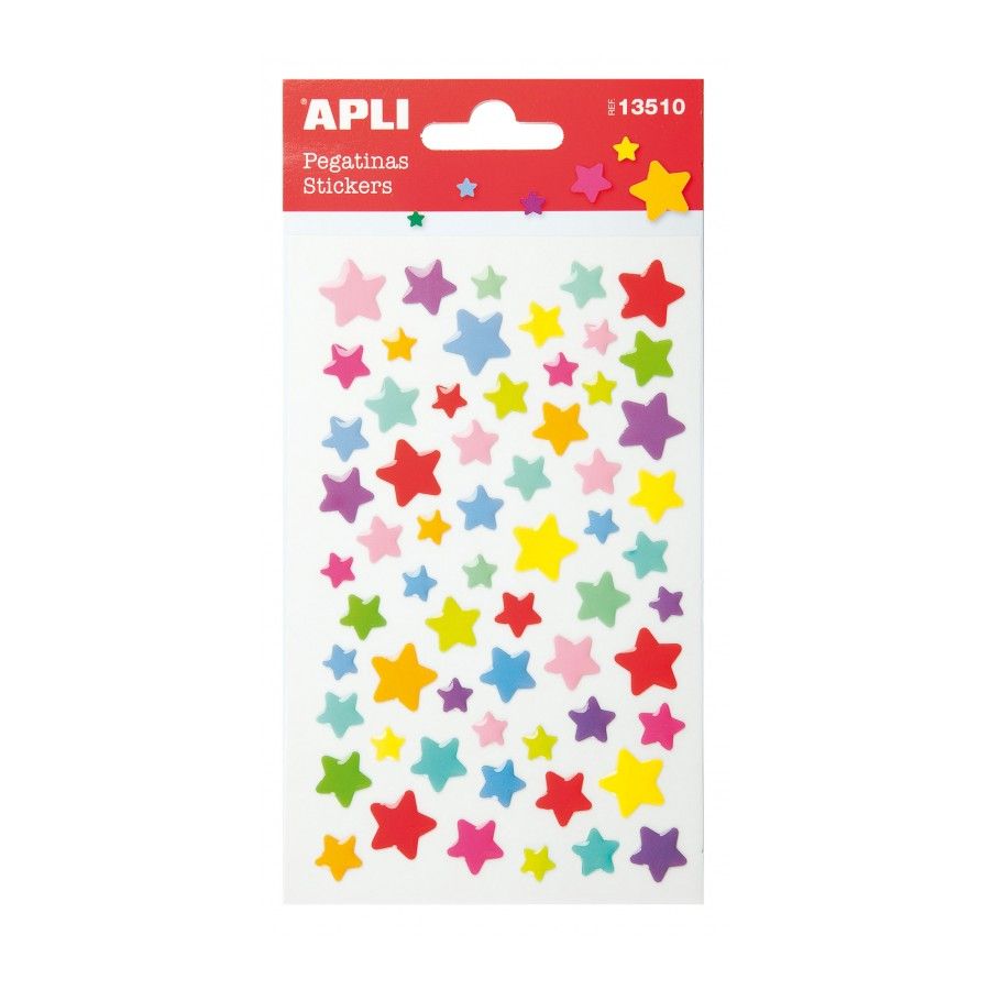 B.Stickers Colored Stars 1S