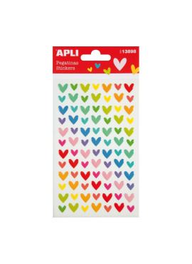 B.Stickers Hearts Color 1S