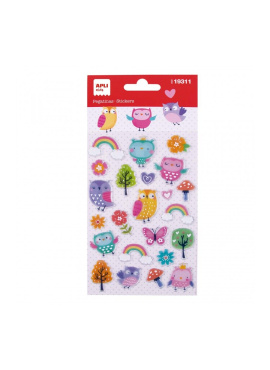 B.Stickers Owls 1S