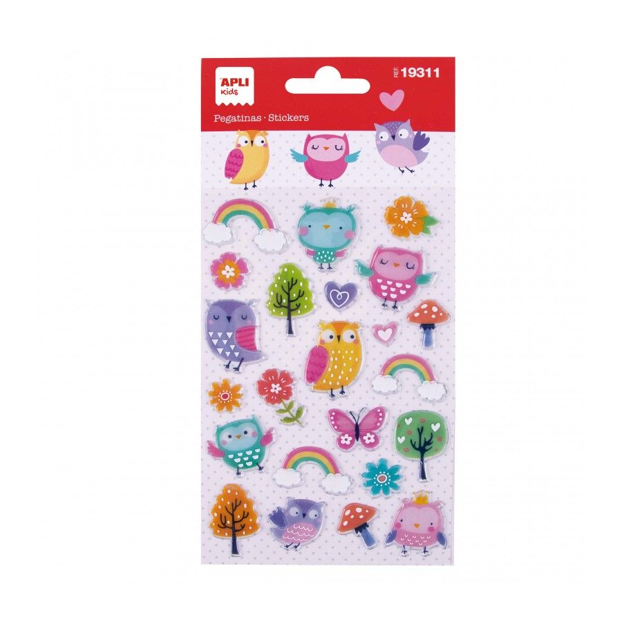 B.Stickers Owls 1S