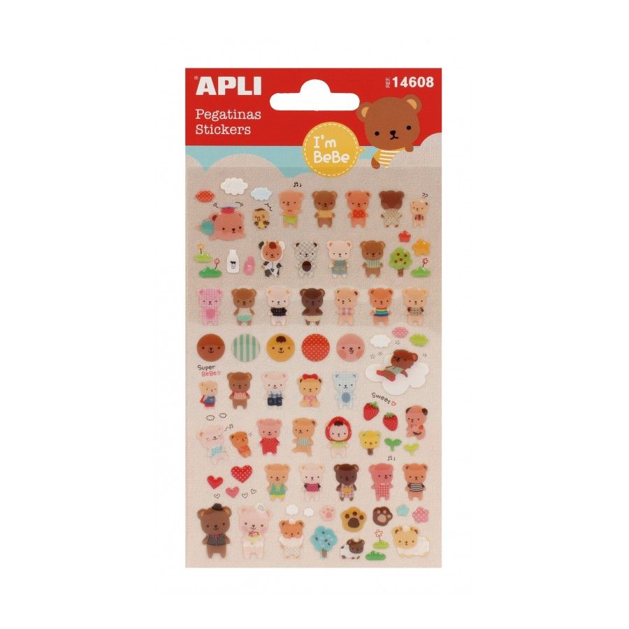 B.Stickers Teddy Bears 1S