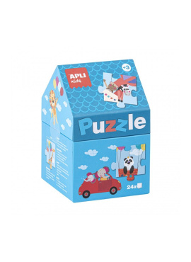 B.Puzzle Little House Safary Puzzle 24U