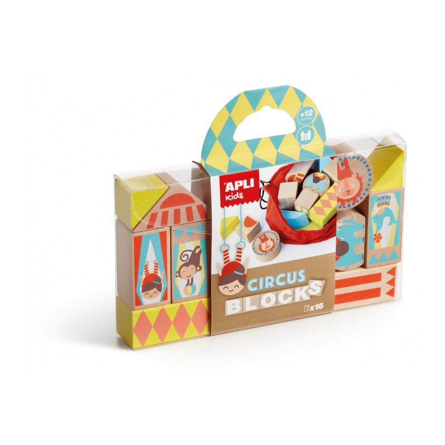 B.Wooden Blocks Circus 16U