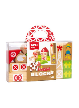 B.Wooden Blocks Farm 15U