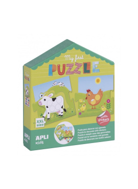 B.My First Puzzle + Stickers