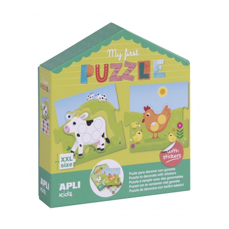 B.My First Puzzle + Stickers
