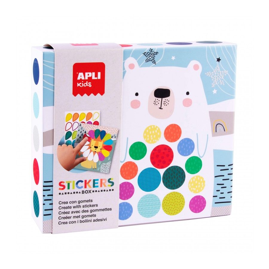 B. Stickers Box Bear