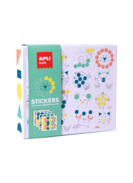 Stickers Box Geometric - Animals