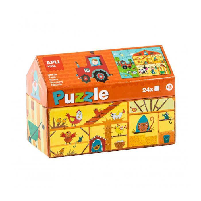 B.Puzzle Little House Farm 24