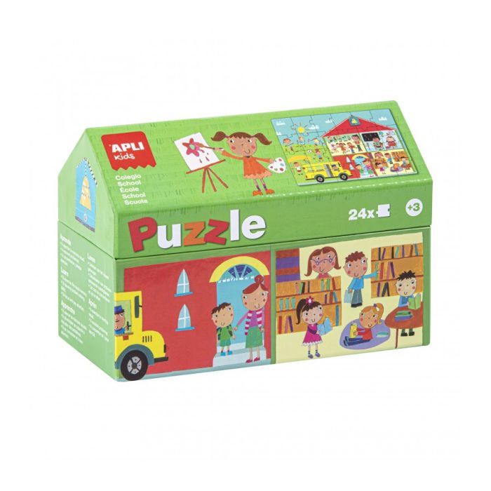 B.Puzzle Little House School 24