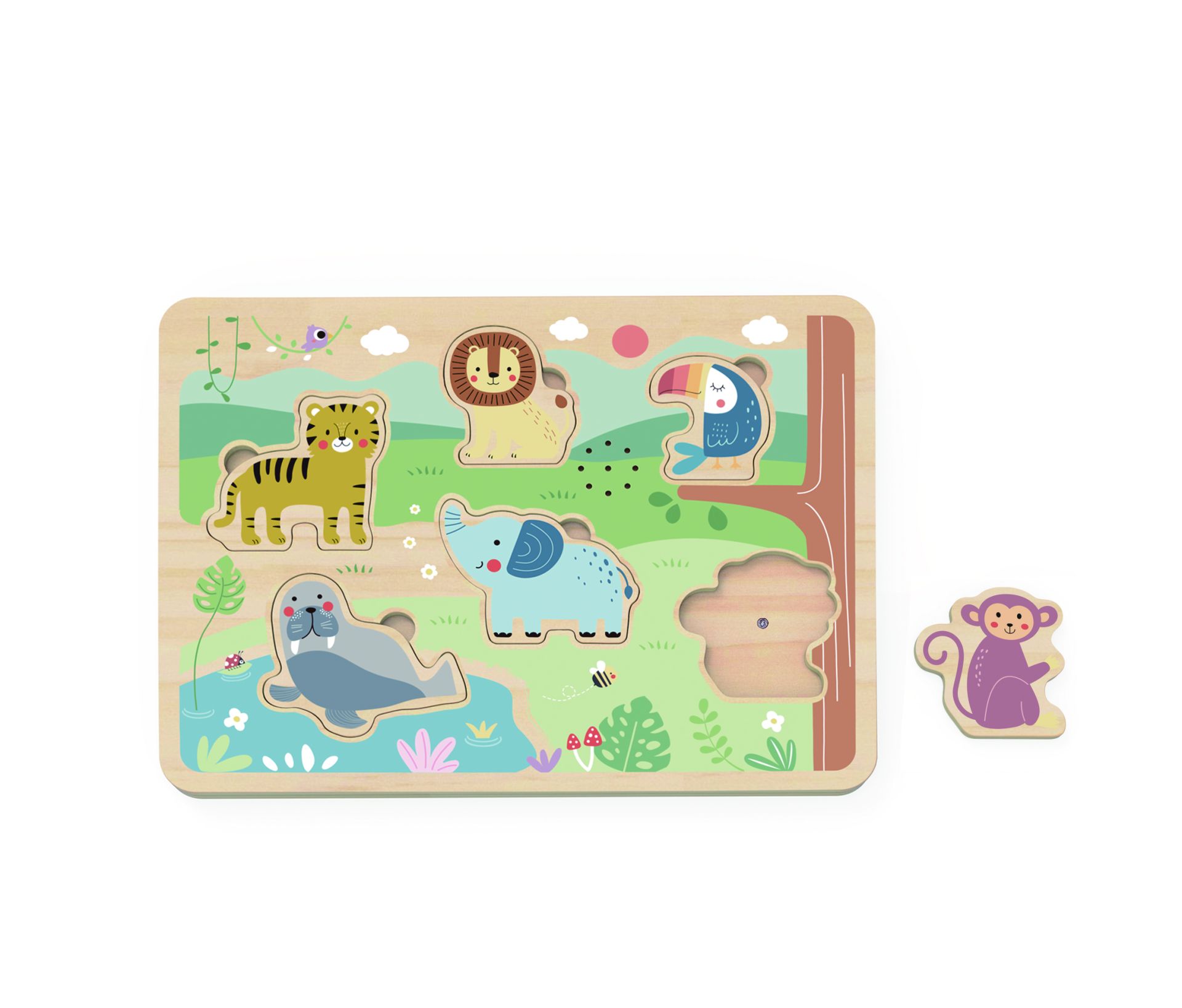 Sound Puzzle - Animals - TL065N