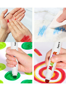 Ultra-Clean Washable Graffiti Marker - 12 Colo - LT351