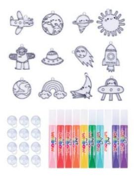 Window Art Kit - Space World - LT123C