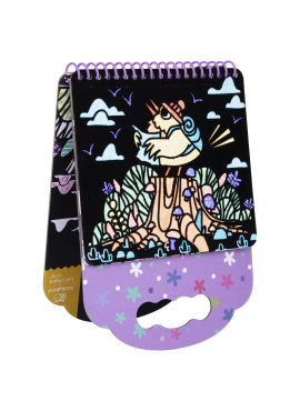 Velvet Coloring Kit - Animals - LT167