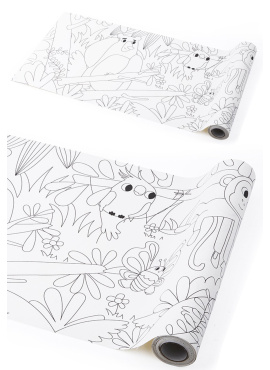 Giant Coloring Poster Kit - Animal World - LT342