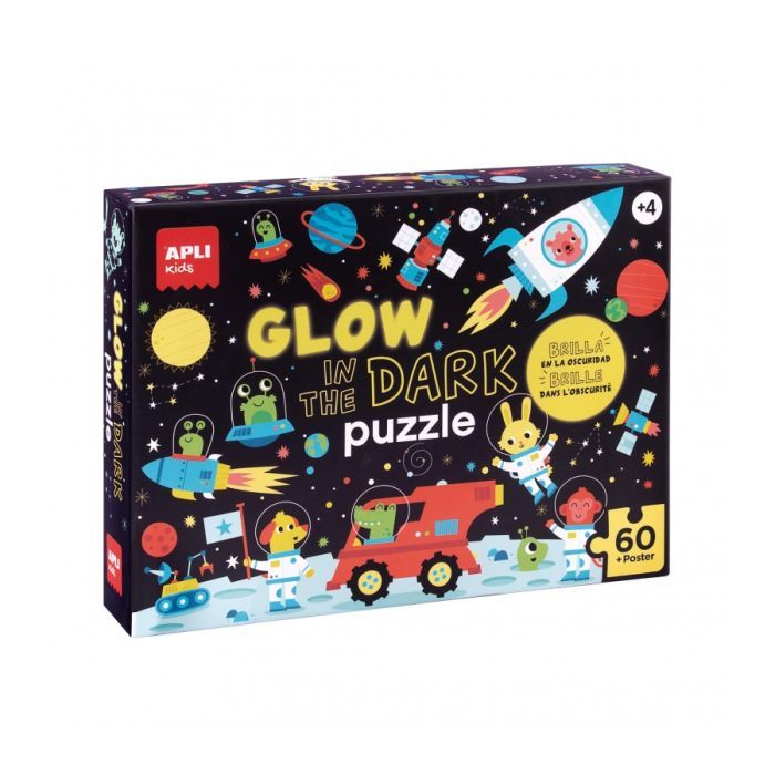 B.Puzzle Glow In The Dark Space 60U