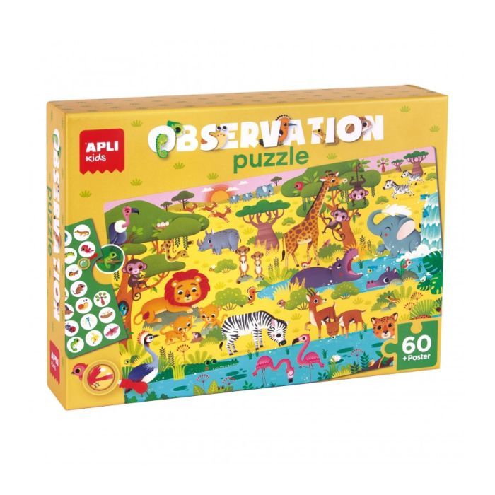 B.Puzzle Observation Junior Jungle 60U