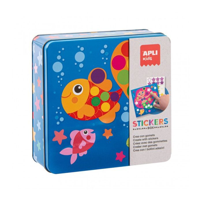 Tin Box Stickers Game Fish