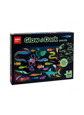 B.Puzzle Glow In The Dark Ocean 104U
