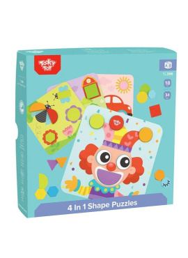 4 In 1 Shape Puzzles - TL396