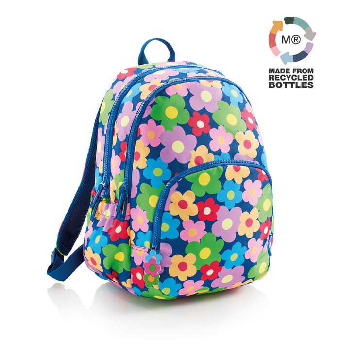 Oslo 3-Comp.Backpack Recycl.Flower_Arp