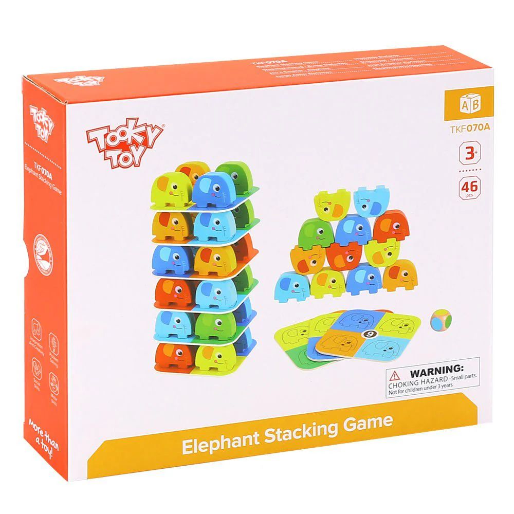 Elephant Stacking Game - TKF070A