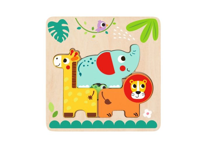 Multi-Layered Animal Puzzle