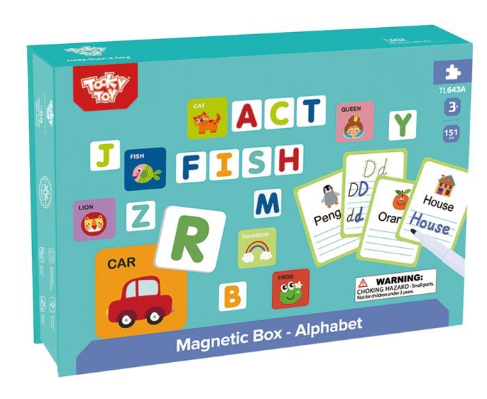 Magnetic Box-Alphabet - TL643A