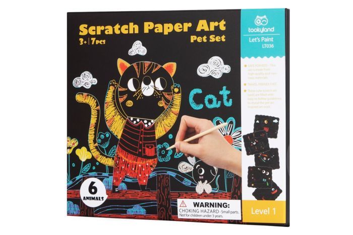 Scratch Paper Art - Pet Set