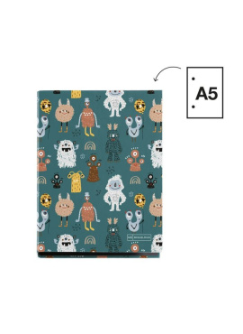 Ring A5 Folder 2 25 Mm. Monsters
