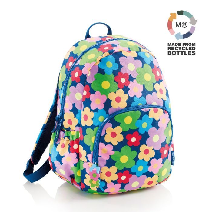 Roma 2-Comp.Backpack Recycl.Flower_Arp