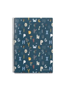 School 215 X 315 Mm Notebook Abc