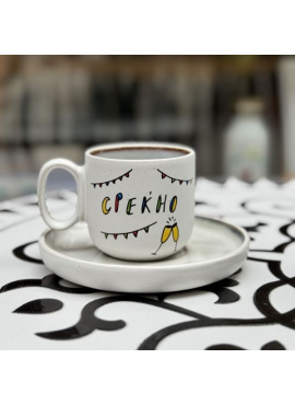 Шолја со тацна (нов дизајн)