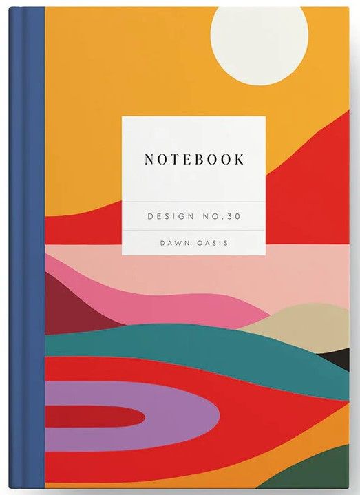 Design No.30 Dawn Oasis Hardback Notebook (10602)