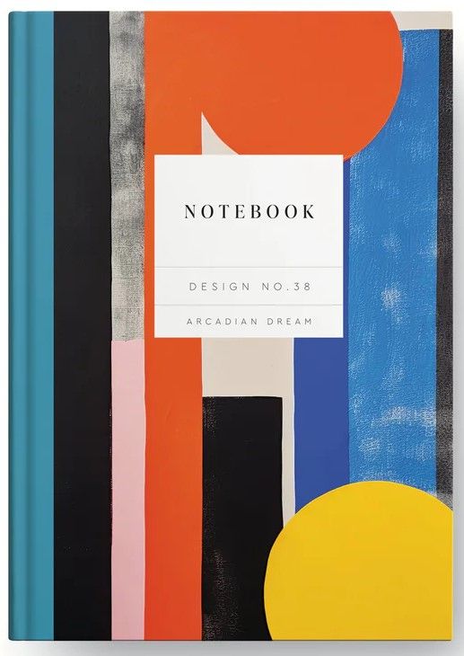 Design No.38 Arcadian Dream Hardback Notebook (11432)