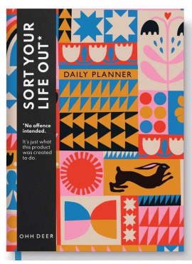 Abstract Patchwork Daily Planner (5781)