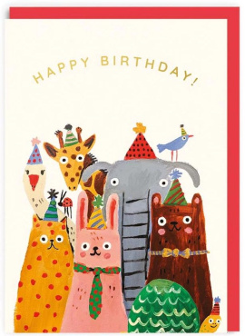 Animals Birthday Card (7301)