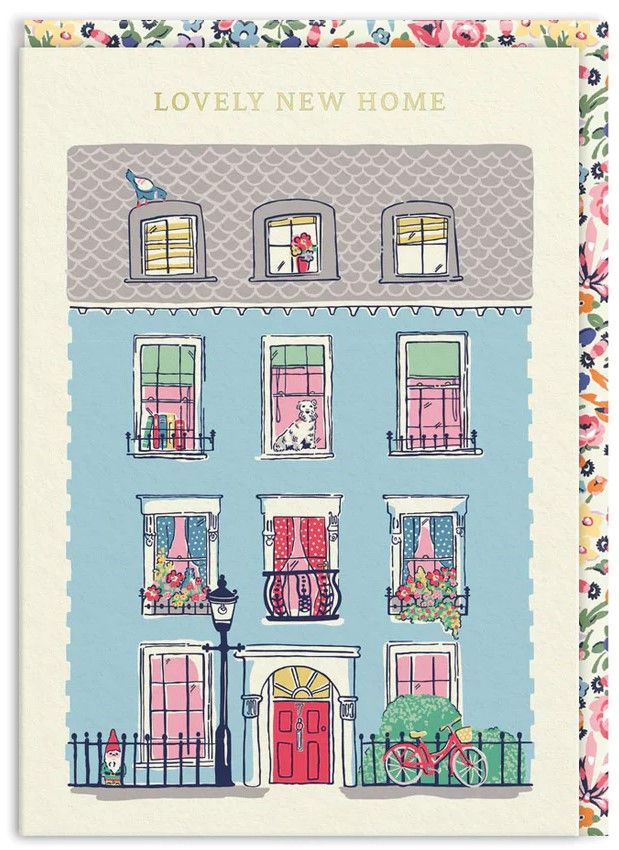 Cath Kidston Lovely New Home Card (11524)