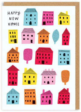 Happy New Home Greeting Card (4933)