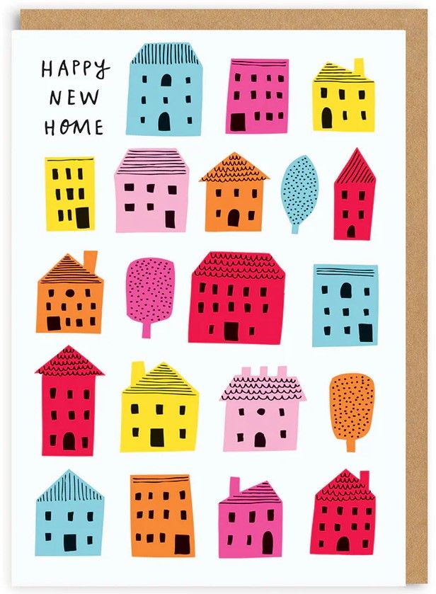 Happy New Home Greeting Card (4933)