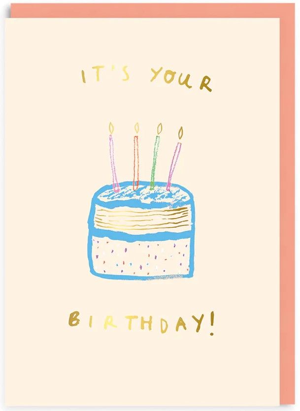 It's Your Birthday Cake Greeting Card (7310)