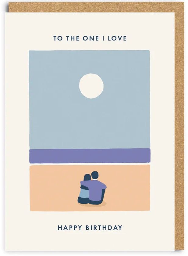 To The One I Love Birthday Card (7197)